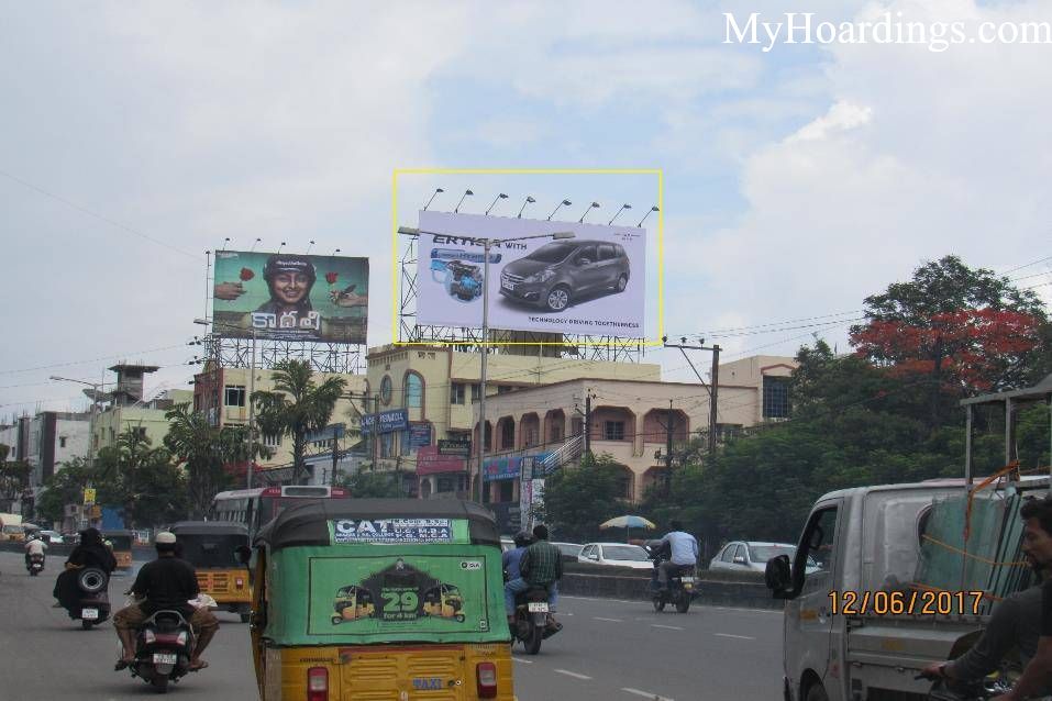 OOH Advertising Towli Chowki Zooni Center Hyderabad, Outdoor publicity companies, Hoardings Agency in Hyderabad